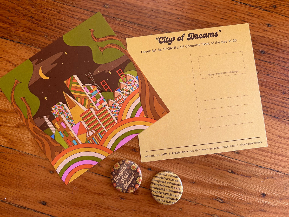 City of Dreams Postcard (Set of 4)
