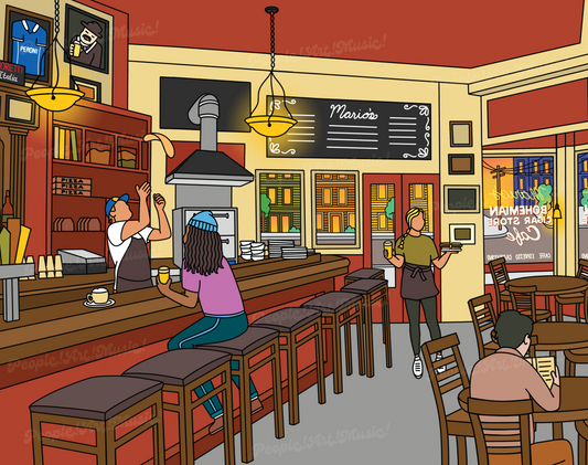 Marios Cafe at North Beach